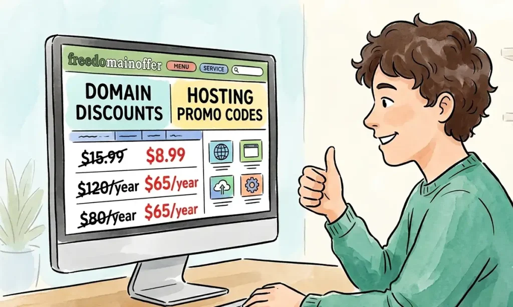 Free Domain Offer & Promo Codes