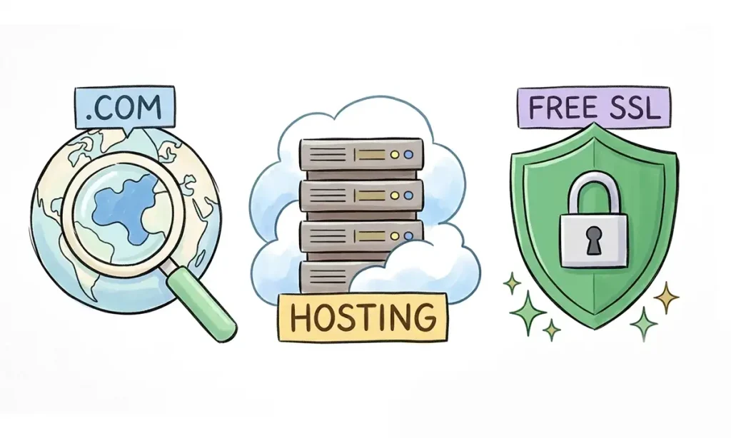 Domain ,Web Hosting, ssl Promo Codes