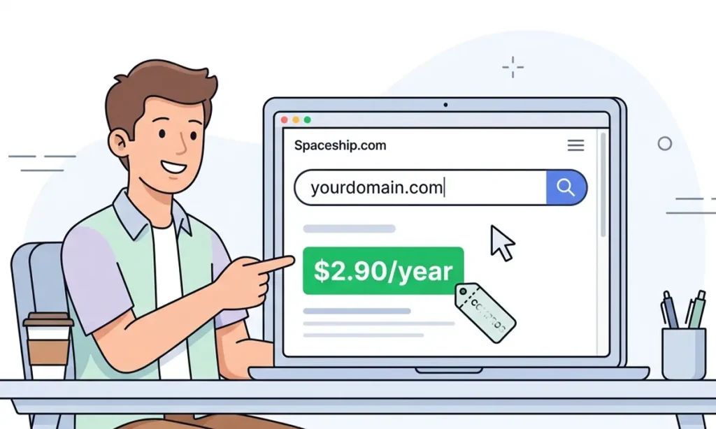 Spaceship domain offer code